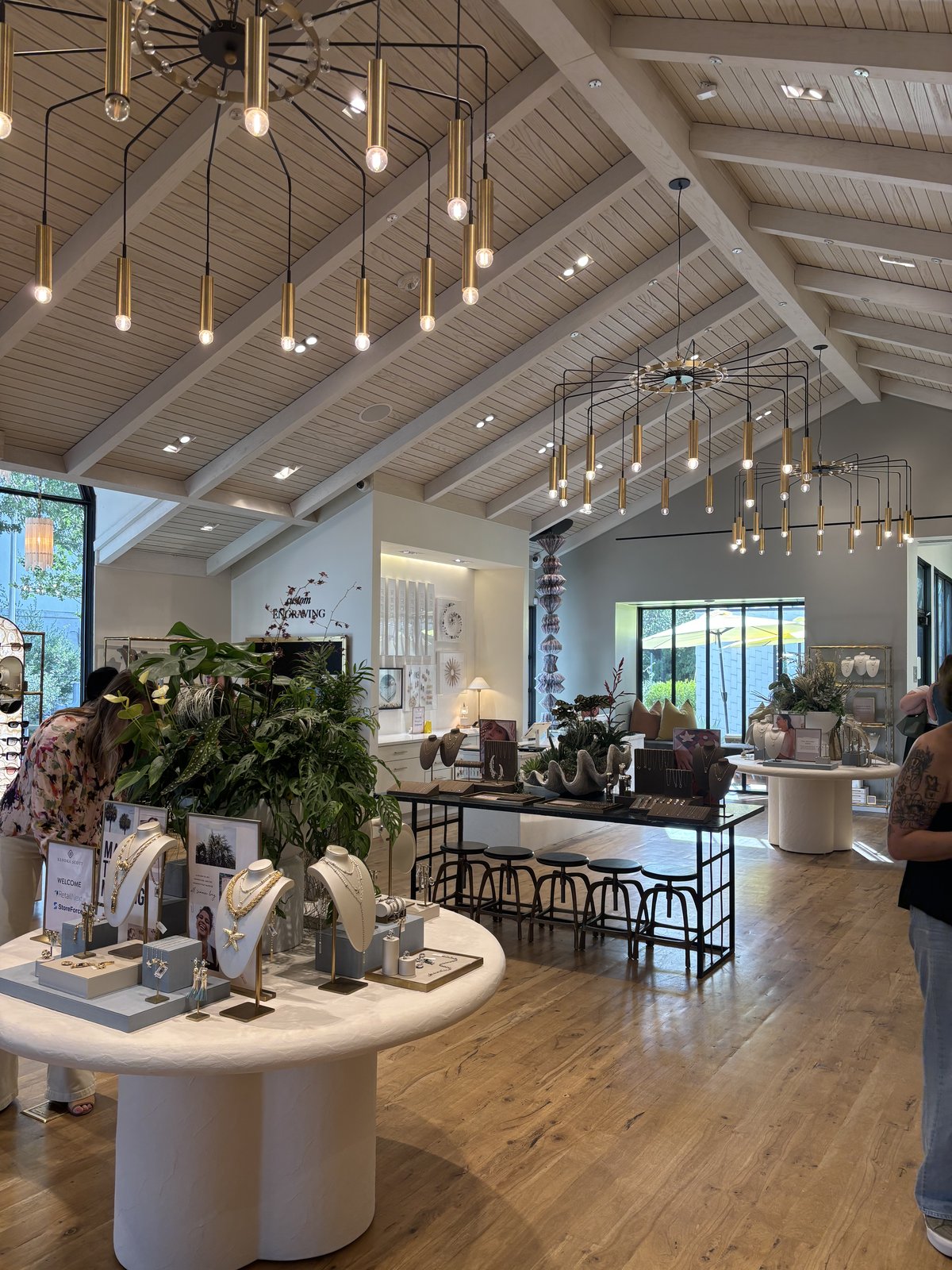 Inside the Kendra Scott store on South Congress Avenue