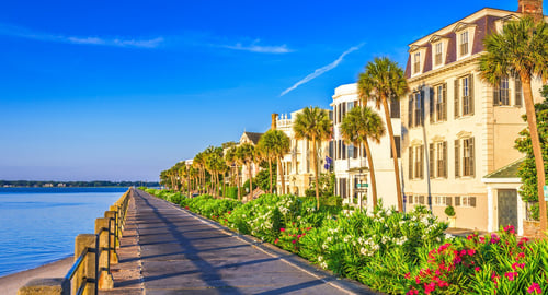 Charleston, South Carolina historic waterfront