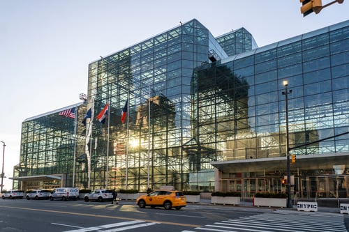 The Jacob Javits Convention Center in New York