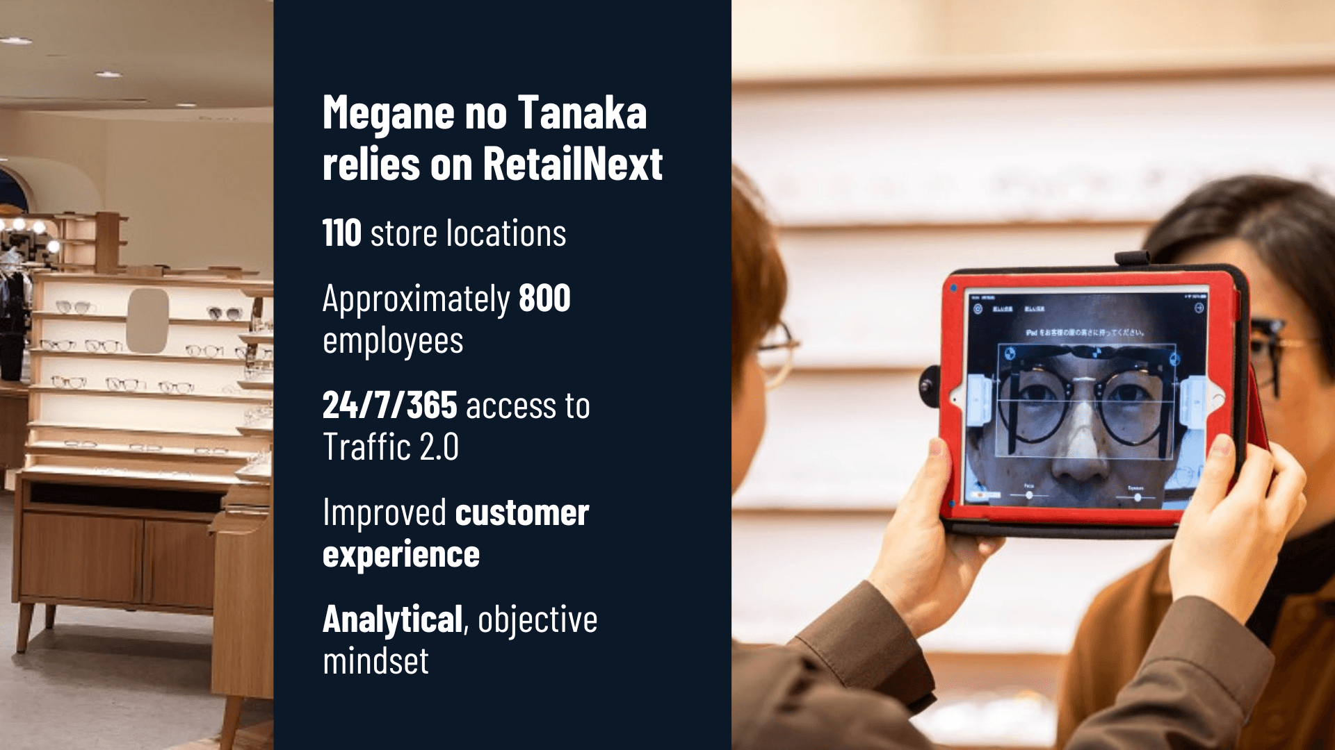 Megane no Tanaka Optical case study excerpt